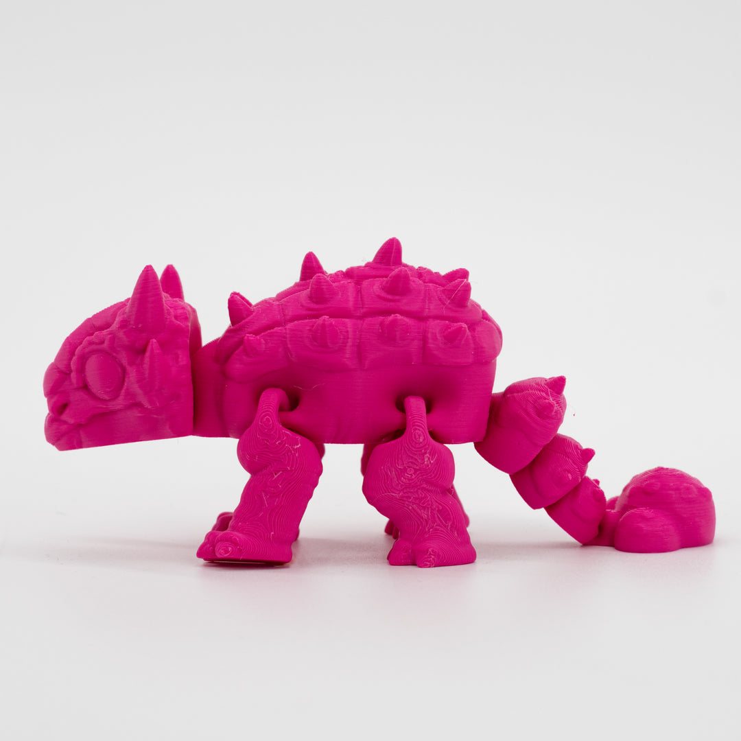 Ankylosaurus Figurine | 3D Printed Toy | Fidget For Anxiety | Dinosaur Figurine | Made in Holdrege, NE | Black Sheep Productions LLC