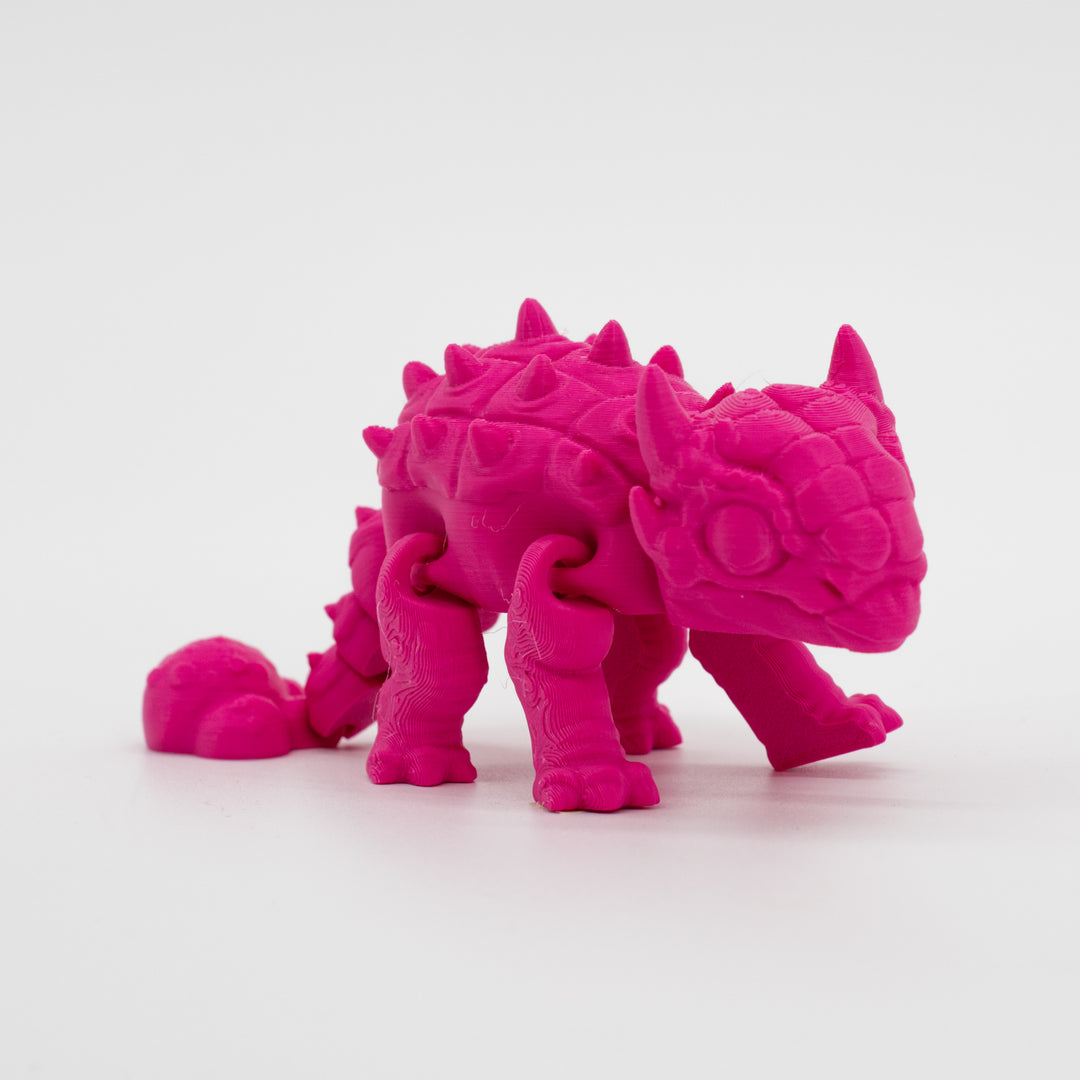 Ankylosaurus Figurine | 3D Printed Toy | Fidget For Anxiety | Dinosaur Figurine | Made in Holdrege, NE | Black Sheep Productions LLC