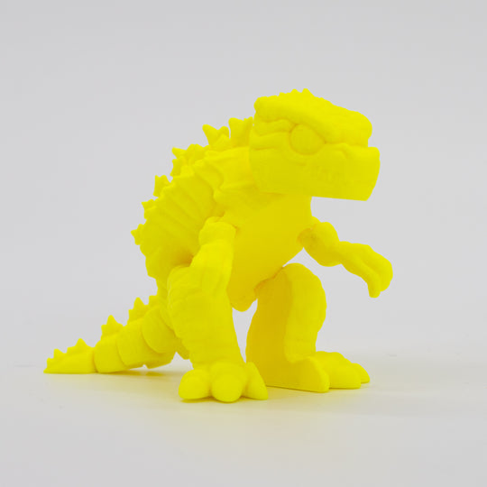 3D Printed Godzilla Figurine | Fidget Godzilla with Moveable Legs | Multiple Colors | Display or Play