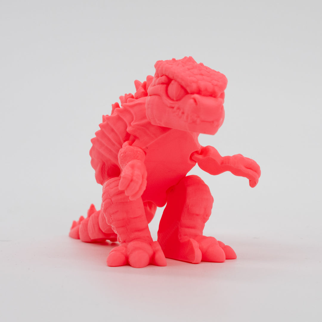 3D Printed Godzilla Figurine | Fidget Godzilla with Moveable Legs | Multiple Colors | Display or Play