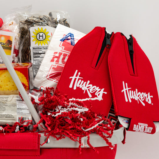 Nebraska Husker Tailgating Gift Basket | Shipping Included