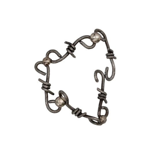 Barbed Wire Bracelet | Mill Iron West