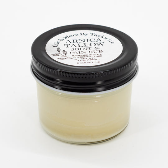 Arnica Tallow & Joint Muscle Rub | Soothing Pain Relief | Rub for Muscle Soreness and Muscle Relief | Multiple Sizes