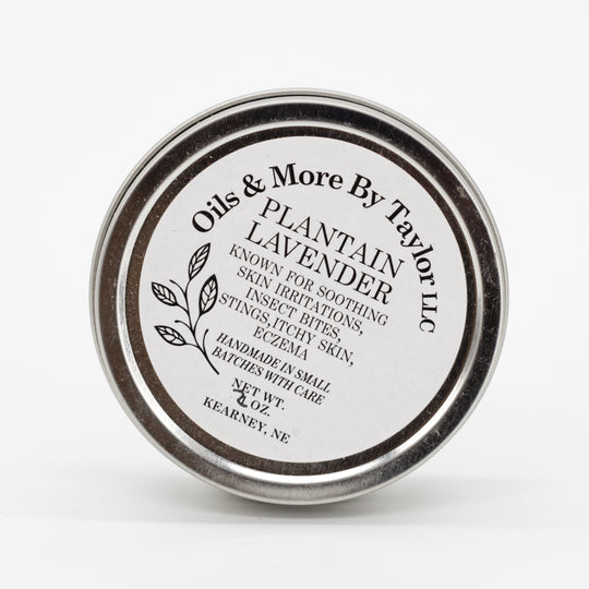 Lavender Plantain Salve | Natural Toxin Extractor | For Bites, Scratches, and Eczema | 2 oz salve