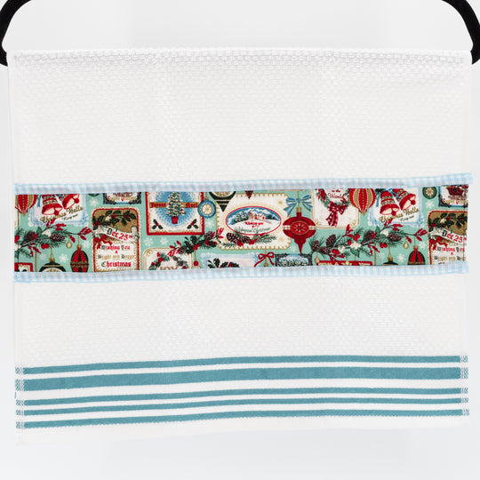 Christmas Tea Towels | Pick Your Color | Handmade | Made in Kearney, NE | Lori's Specialty Design