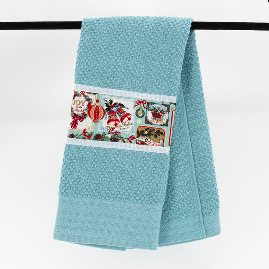 Christmas Tea Towels | Pick Your Color | Handmade | Made in Kearney, NE | Lori's Specialty Design