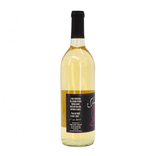 Nebraska White Table Wine | Voluptuous | Celebrating The Fighters & Survivors of Cancer | Semi-Sweet | James Arthur Vineyard