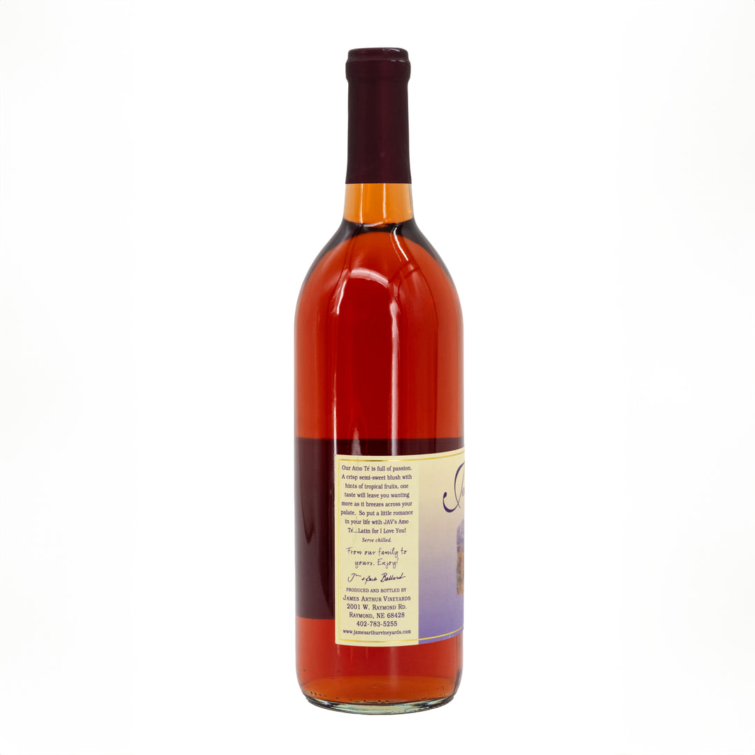 Nebraska Table Wine | Amo Te' | Semi-Sweet Wine | Sweet, Spiced Apple | James Arthur Vineyard