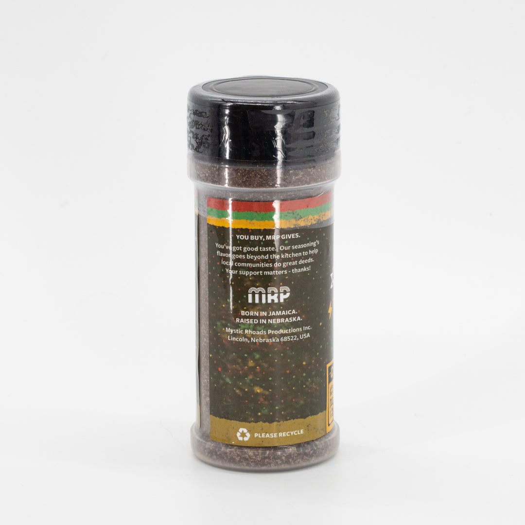 Coffee-Jerk Seasoning | 3.2 oz. | The Jamaican Jolt | Dry Rub & Marinade | Nebraska Seasoning | Made in Lincoln, NE | Mystic Rhoads Productions