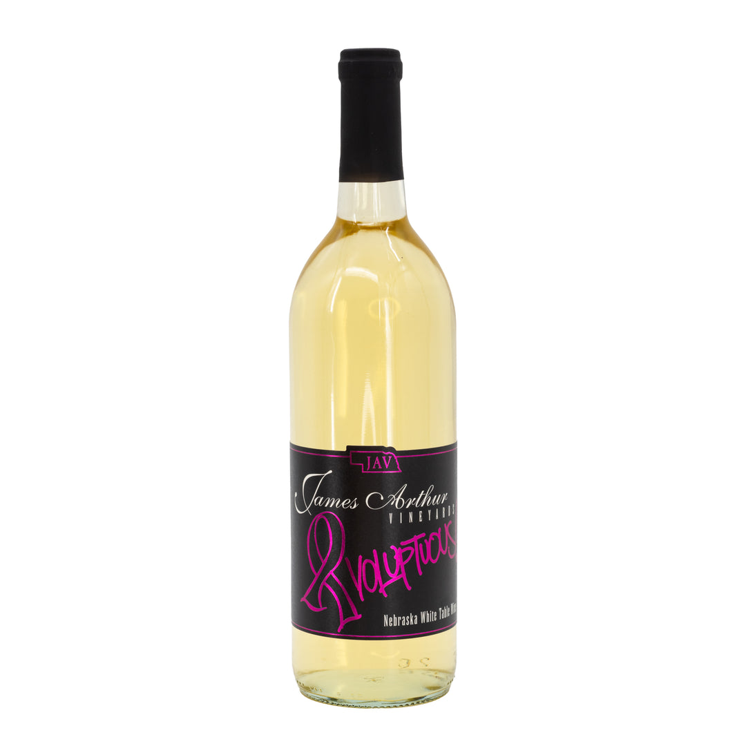 Nebraska White Table Wine | Voluptuous | Celebrating The Fighters & Survivors of Cancer | Semi-Sweet | James Arthur Vineyard