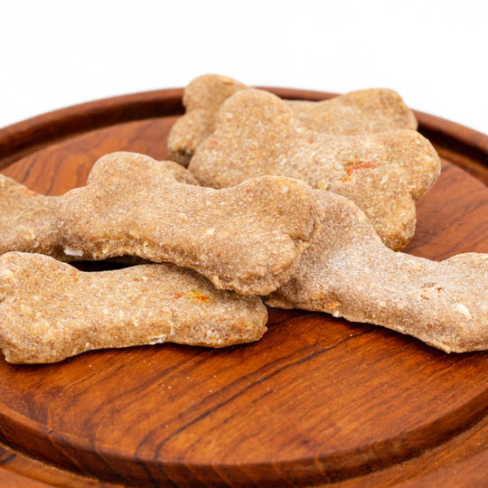 Carrot and Oats Dog Biscuits