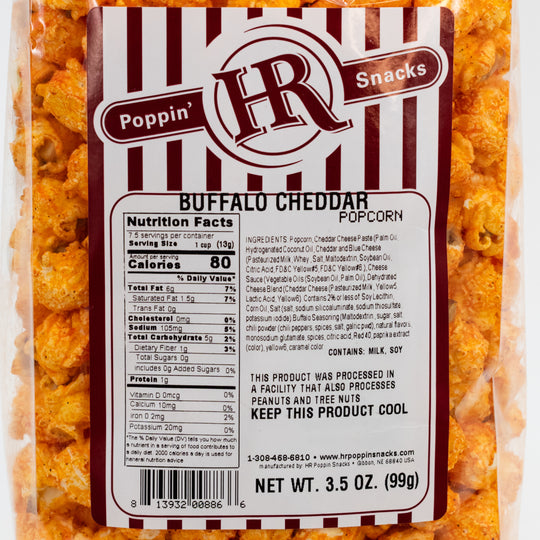 Buffalo Cheddar Popcorn