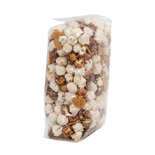 S'more Popcorn | 8 oz. | Campfire Treat | S'mores Popcorn Mix | Summer Classic | Made in Gibbon, NE | HR Poppin' Snacks