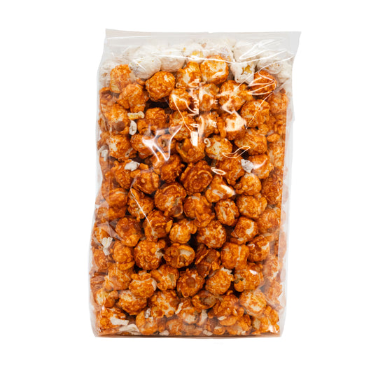 Pumpkin Pie Popcorn | 7 oz. | Seasonal Popcorn Flavor | Fresh Pumpkin With Sweet Crust | Made in Gibbon, NE | HR Poppin' Snacks