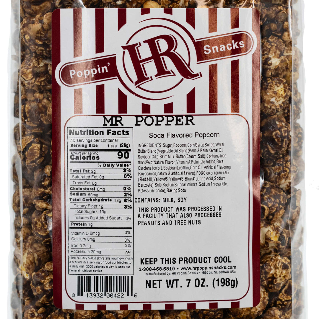 Mr. Popper Popcorn | Pack of 3 | Made in Small Batches | Party Popcorn | Dr. Pepper Lovers