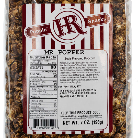 Mr. Popper Popcorn | Pack of 3 | Made in Small Batches | Party Popcorn | Dr. Pepper Lovers