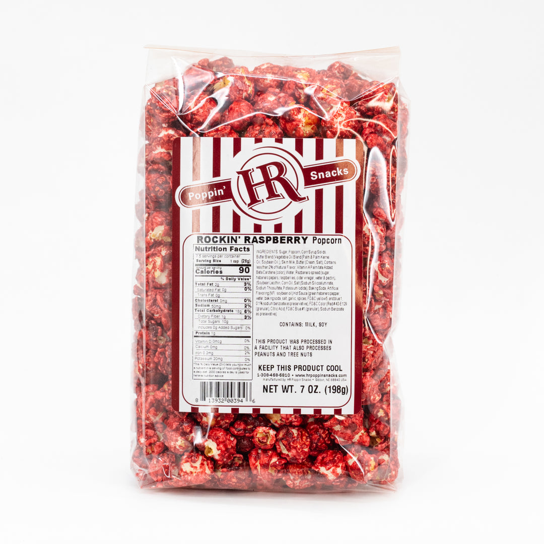 Rockin' Raspberry Popcorn