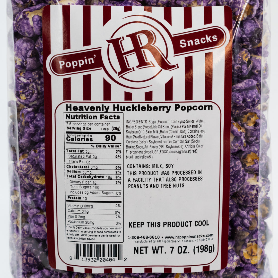 Heavenly Huckleberry Popcorn