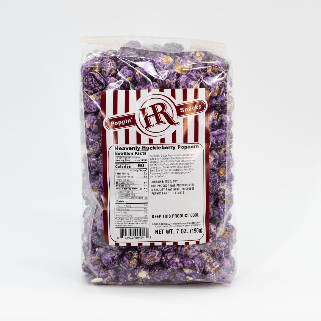 Heavenly Huckleberry Popcorn