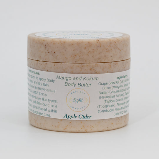 Body Butter | Mango and Kokum Body Butter | Versatile Skincare Solution | Reflect Light Company | Made in Hastings, NE