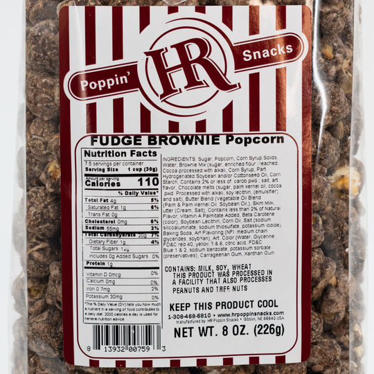 Fudge Brownie Popcorn 