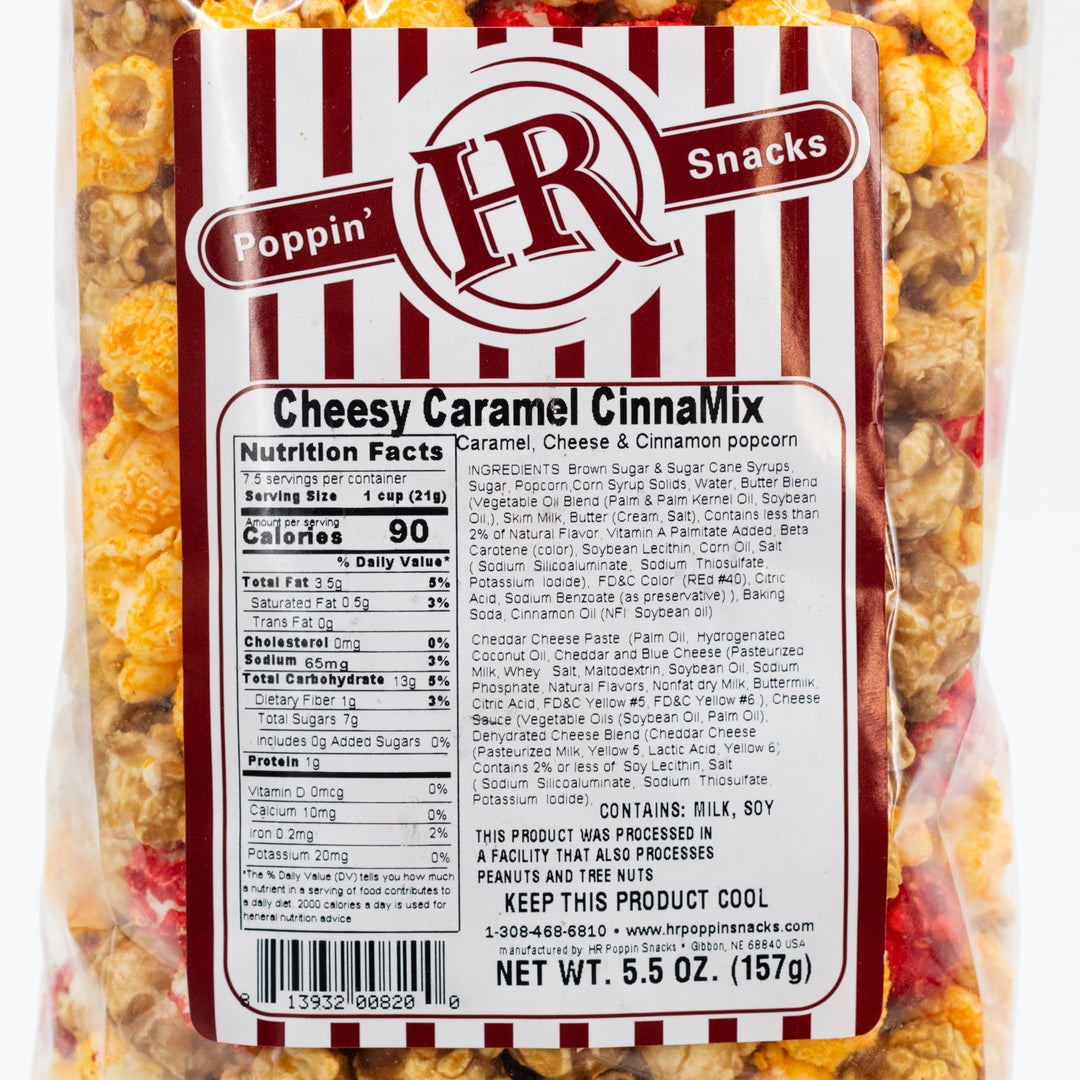 Cheesy Caramel CinnaMix Popcorn 