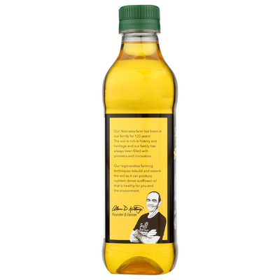 Simply Sunflower All-Natural Sunflower Oil | Non GMO, Gluten-Free, Vegan | Heart Healthy Cooking Oil | 16 oz.