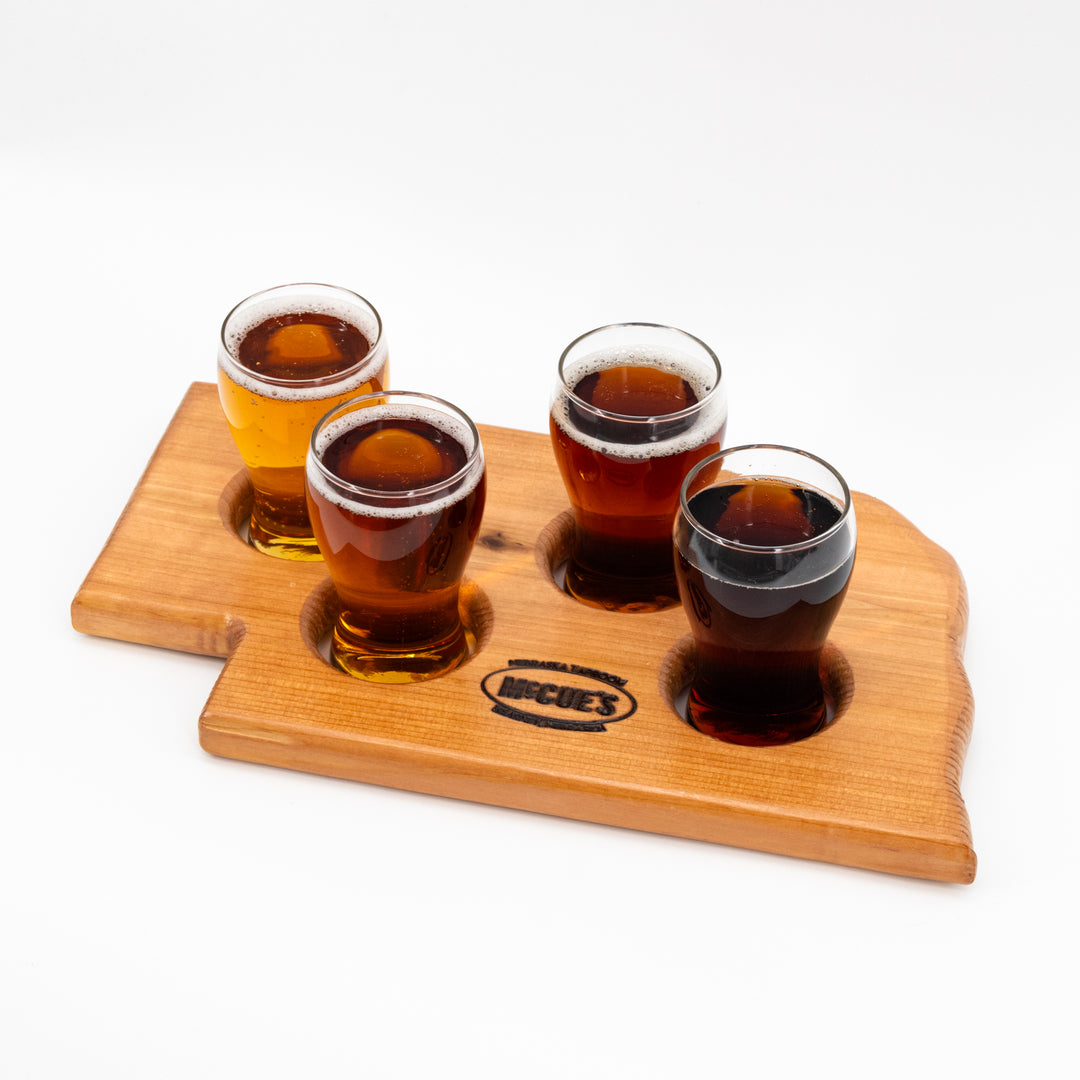 McCue's Flight & Glass Set