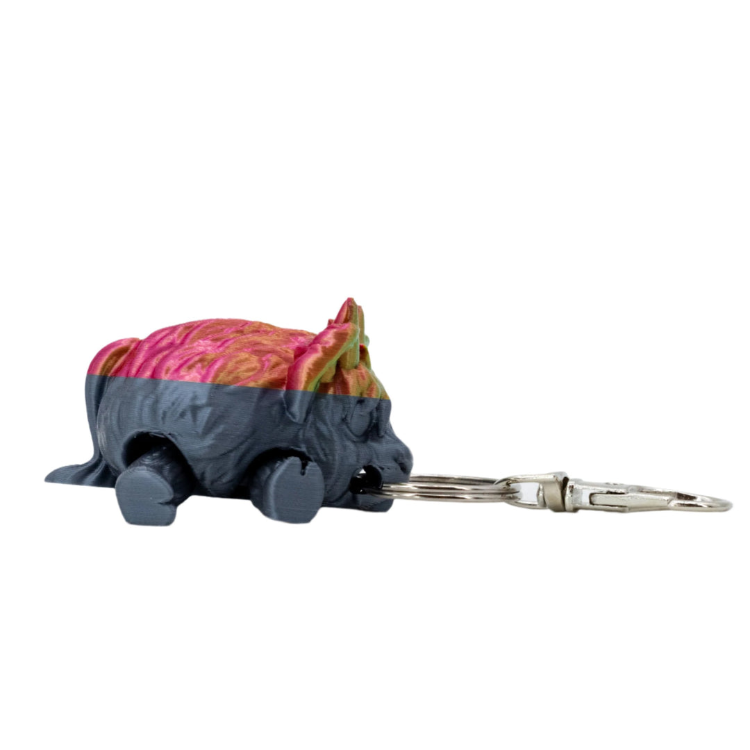 3D Printed Keychain | Assorted Animal Figurine