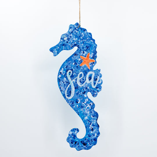 Sea Horse Painting and Sign