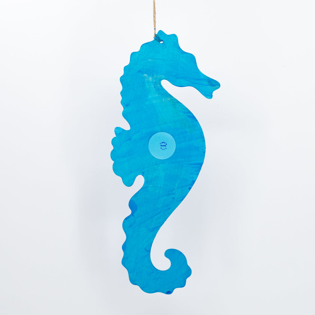 Sea Horse Painting and Sign