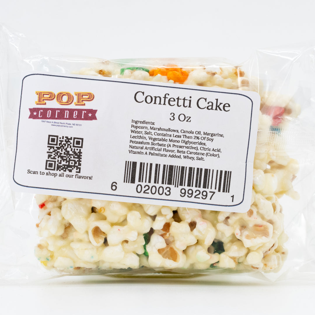 Popcorn Cake Trio | Cookies & Cream, Cinnamon, & Confetti Cakes Included | Nebraska Popcorn