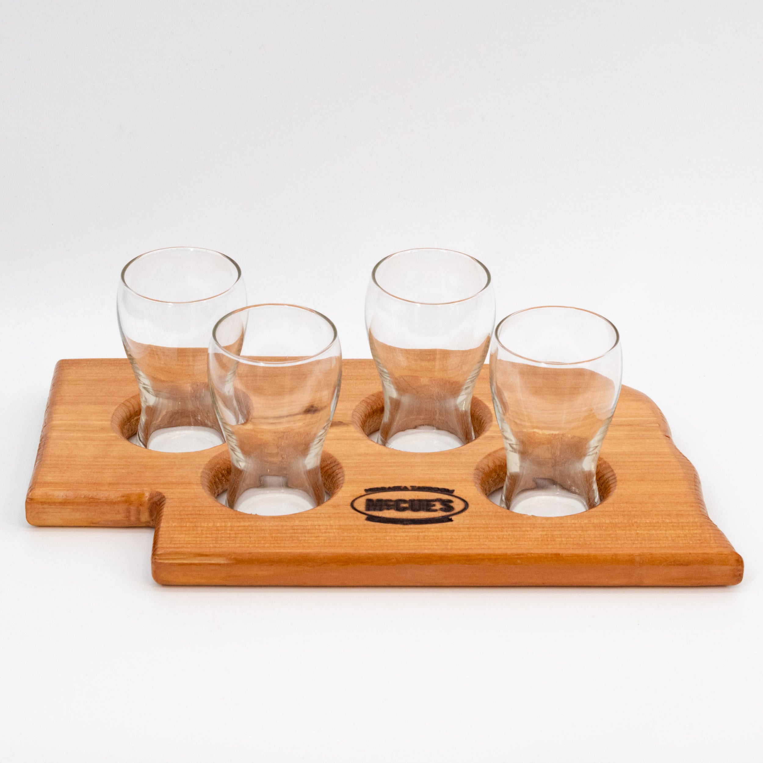 McCue's Flight & Glass Set