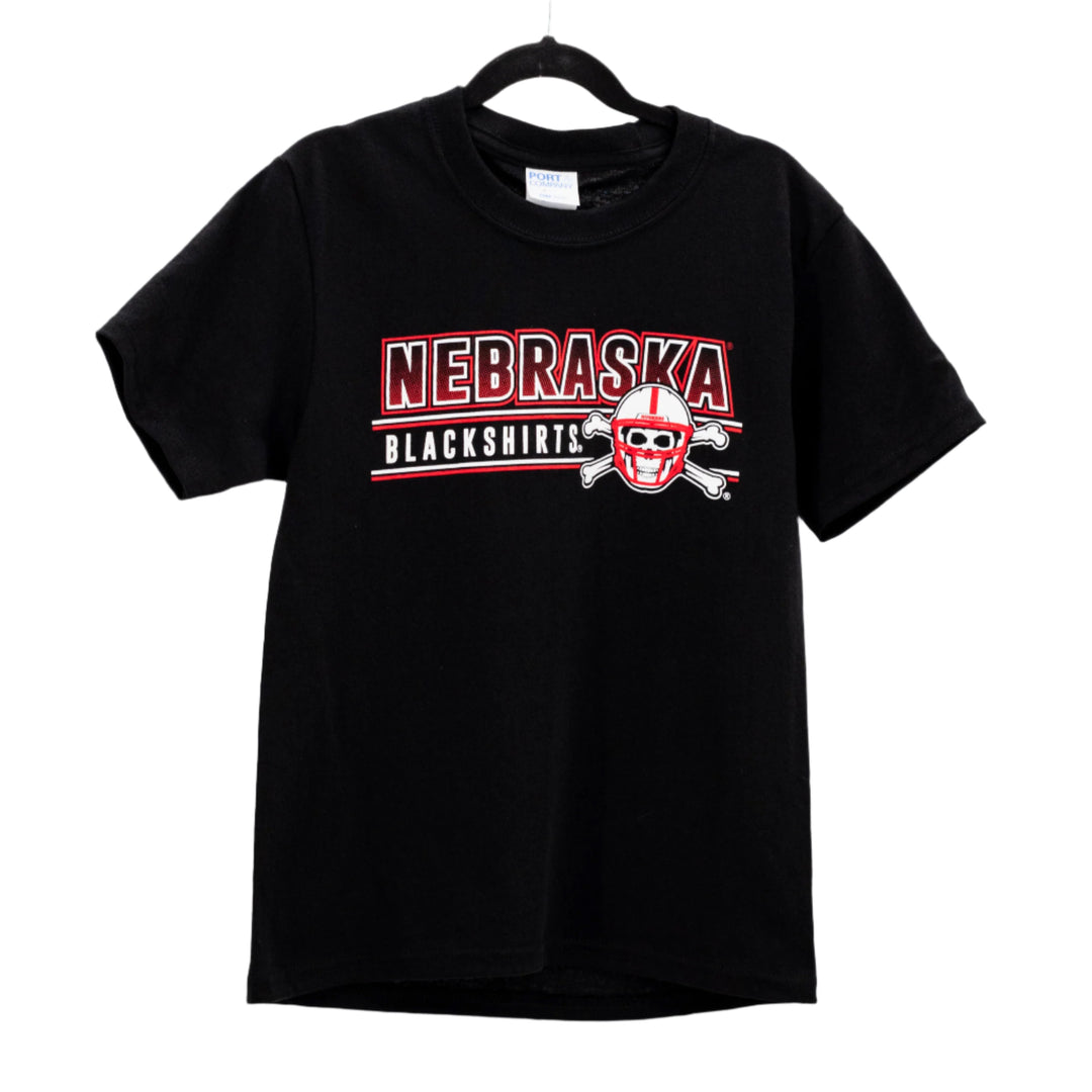 YouTheFan Nebraska Cornhuskers Blackshirts 3D Wall Art - 12x12 Inch, Multi-Layer, Floating Mount Design