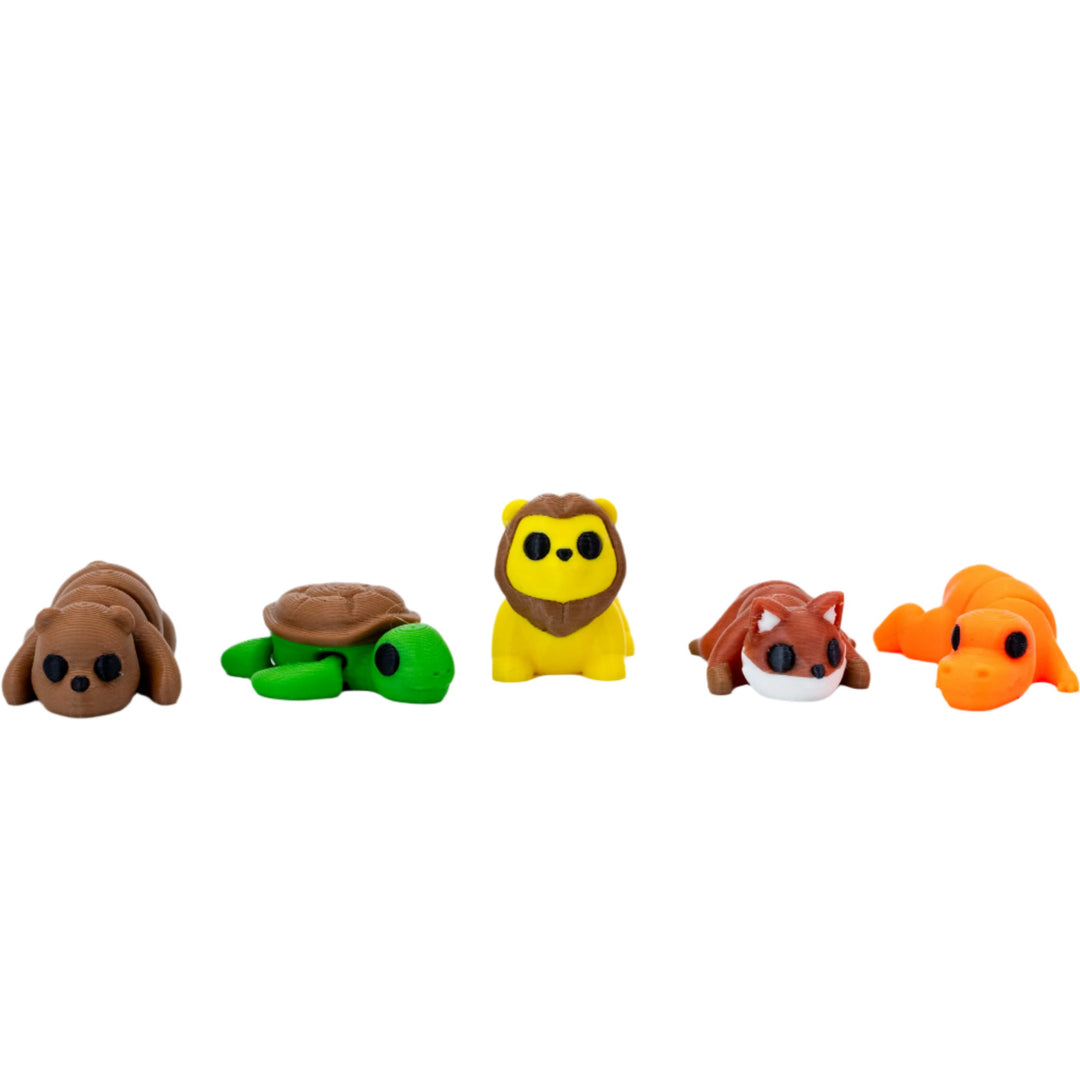 3D Printed Mini Figurines | Find Your Favorite Animal | Durable | Made in Holdrege, NE | Black Sheep Productions