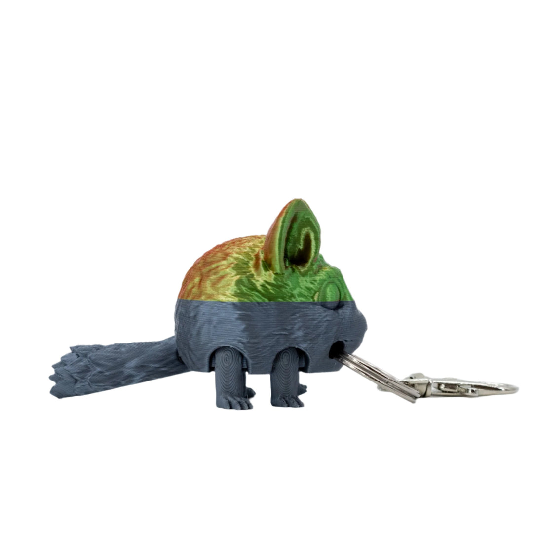 3D Printed Keychain | Assorted Animal Figurine