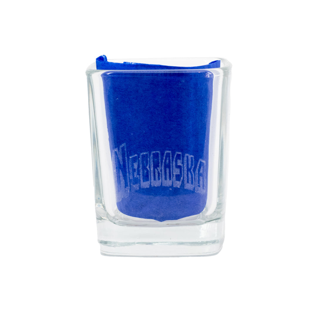 Nebraska Shot Glass | 2.5 oz. | Nebraska Souvenir or Gift | Made in Alda, Nebraska | RCK Creations & More