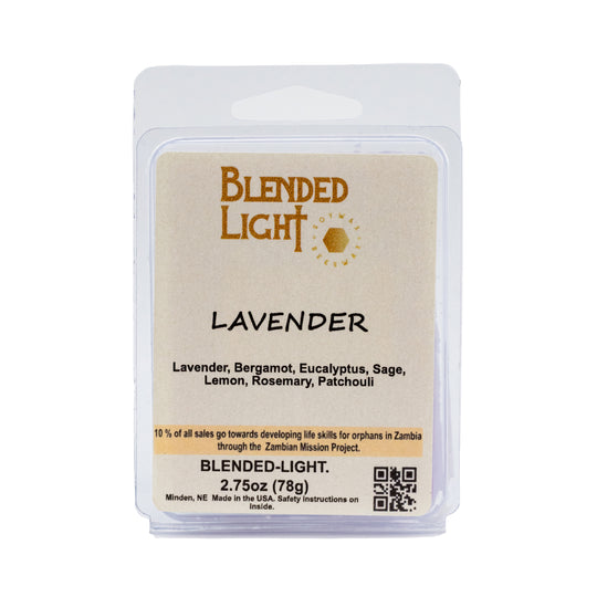 Lavender Wax Melts | 2.75 oz. | Soy & Beeswax Melts | Comforting Aroma | Made in Kearney, NE | Blended Light