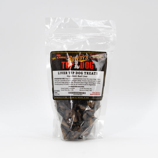 Liver Tip Dog Treat | 8 oz. Bag | Made in the USA