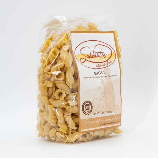 Gigli Pasta | Hand Made Italian Based Artisan Pasta | Made in Small Batches | Nebraska Pasta | Sabbiatos