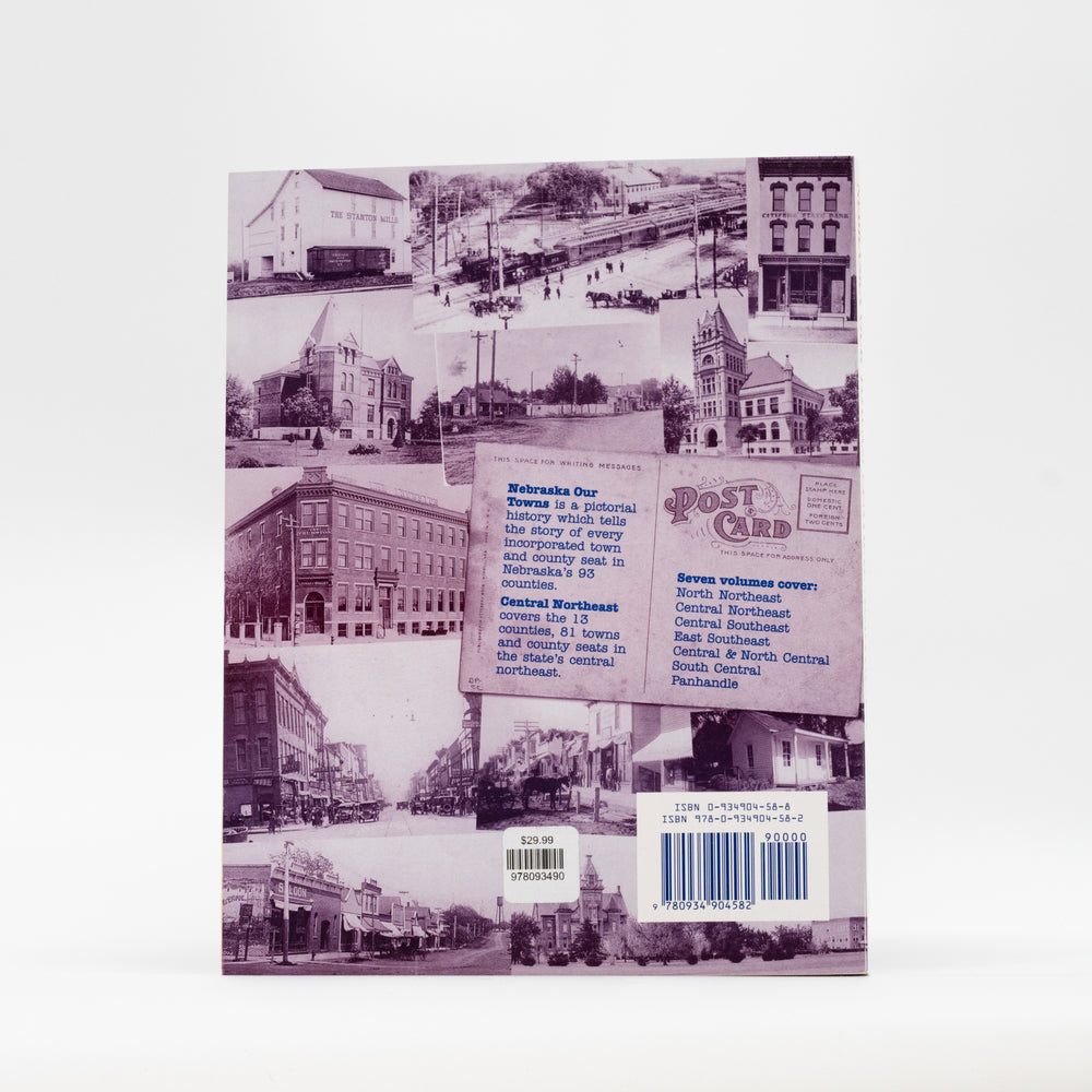 Nebraska Our Towns: Central Northeast | Pictorial Book | Nebraska History Book | Lee Booksellers