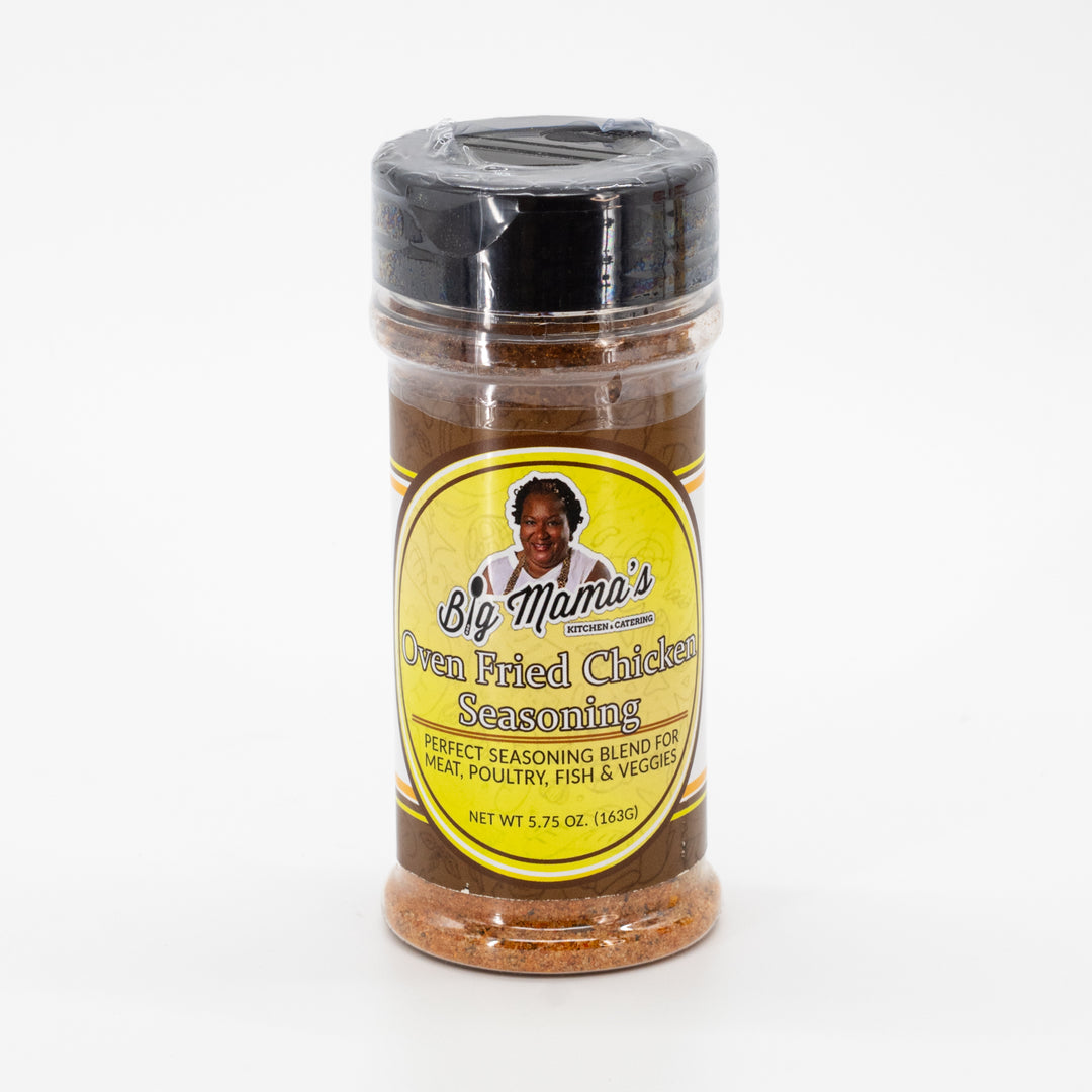 Oven Fried Chicken Seasoning | 5.75 oz. | Crispy Chicken How You Like It | Made in Omaha, NE | Big Mama's Kitchen & Catering