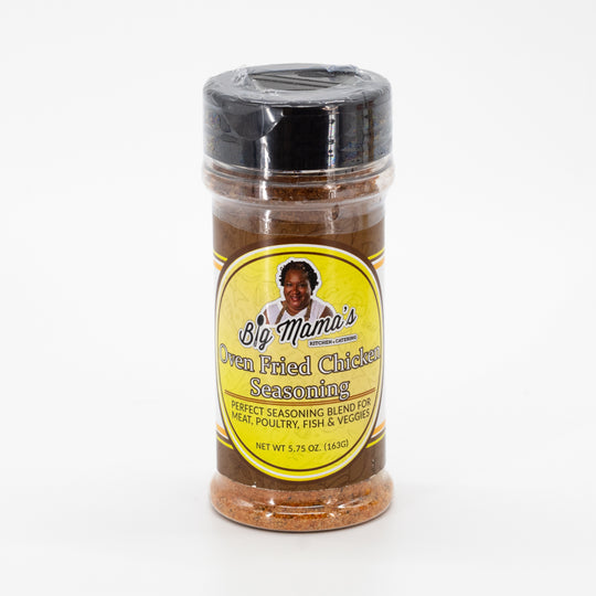 Oven Fried Chicken Seasoning | 5.75 oz. | Crispy Chicken How You Like It | Made in Omaha, NE | Big Mama's Kitchen & Catering