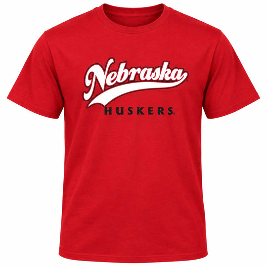Nebraska Huskers Women's T-Shirt | Red | Multiple Sizes | Lou's Sporting Goods | 25N19L64