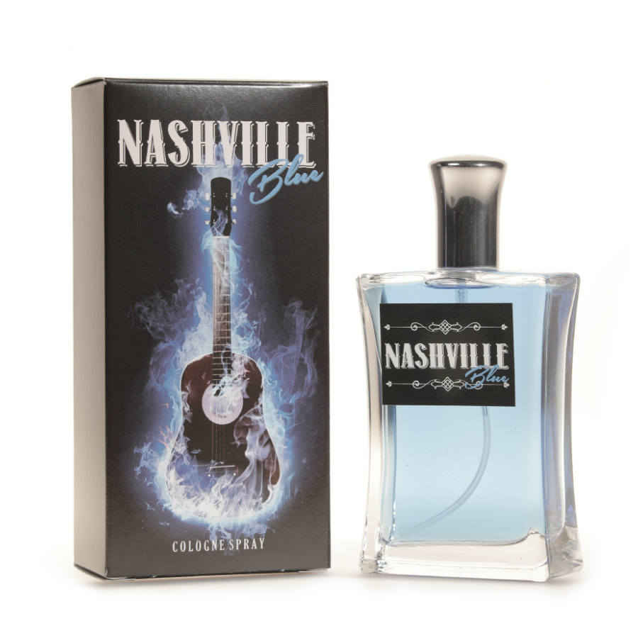 Nashville Blue Cologne | Pack of 3 | 3.4 oz. | Scent With A Full Shot Of Whiskey | Midwestern Made And Inspired | Fresh And Clean Scent | Nebraska Cologne