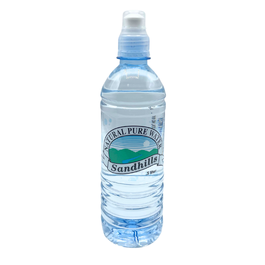 Front angle photo of Sandhills Natural Water Bottle
