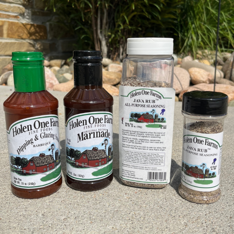 Java Rub and Seasoning | 5 oz. Bottle | Rib and Roast Rub | Bold Flavor | Nebraska Seasoning | Gluten Free | All Natural | No MSG | Sea Salt | Perfect for Grilling and Cooking