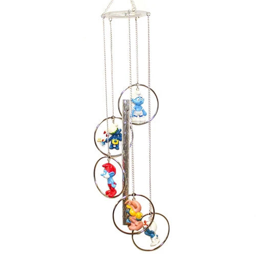 Smurfs Wind Chime | Good Quality and Handmade Wind Chime | Smurf Lovers | Perfect, Unique Gift for Kids | Yard Decor |Shipping Included