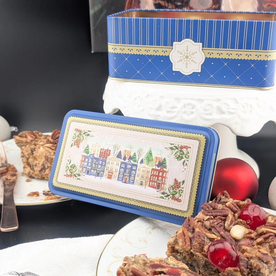 Grandma's Fruitcake in Holiday Tin | 1 lb | Beatrice Bakery