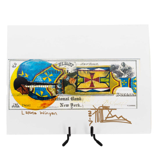 Lakota Winyan Print | 11" x 9" | Oglala Lakota Signature | Nebraska Tribal Art